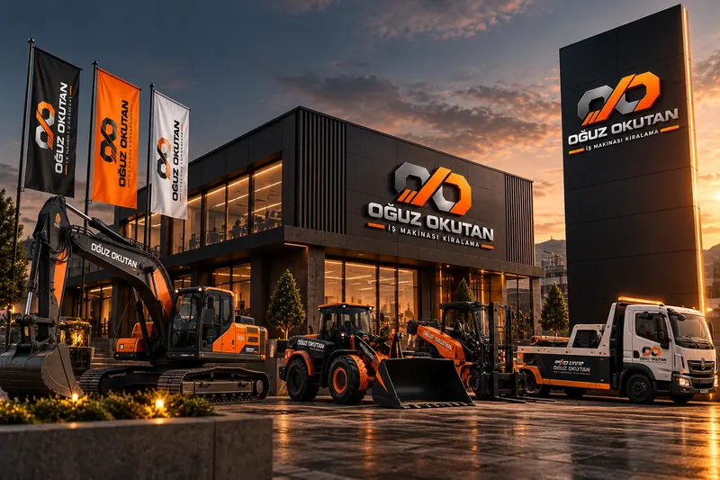 Oğuz Okutan iş makinası filosu ve Eskişehir tesisi